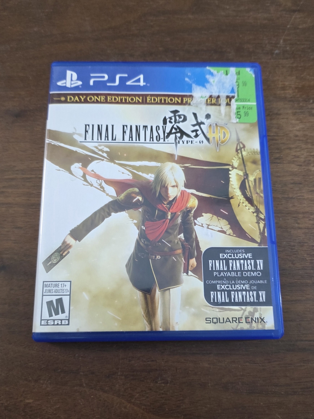 PS4 Final Fantasy Type-0 HD - Day One Edition  Game